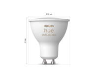 Philips Hue zestaw startowy: 3 żarówki GU10 White Color Ambiance + regul - 1490242 - zdjęcie 4
